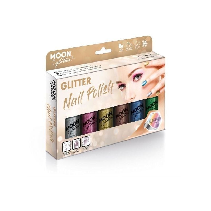 Moon Glitter Holographic Nail Polish Assorted_1 sm-G07084