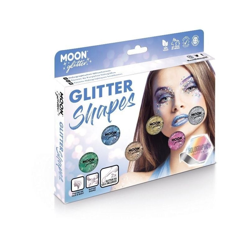 Moon Glitter Holographic Shapes Assorted_1 sm-G05080