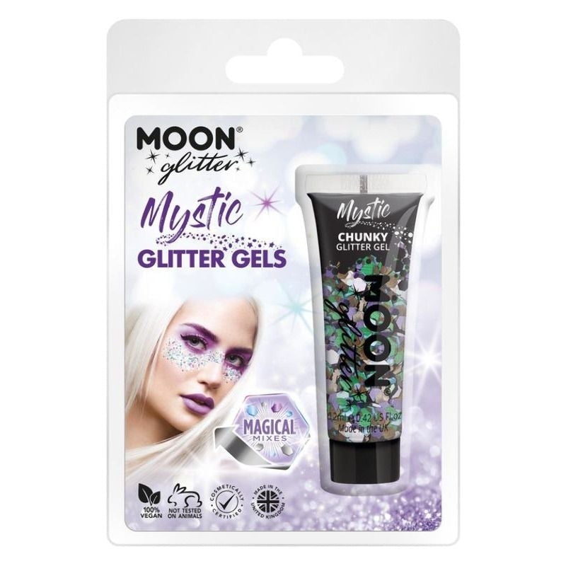 Moon Glitter Mystic Chunky Gel Mixed Colour Clamshell, 12ml_5 sm-G29680