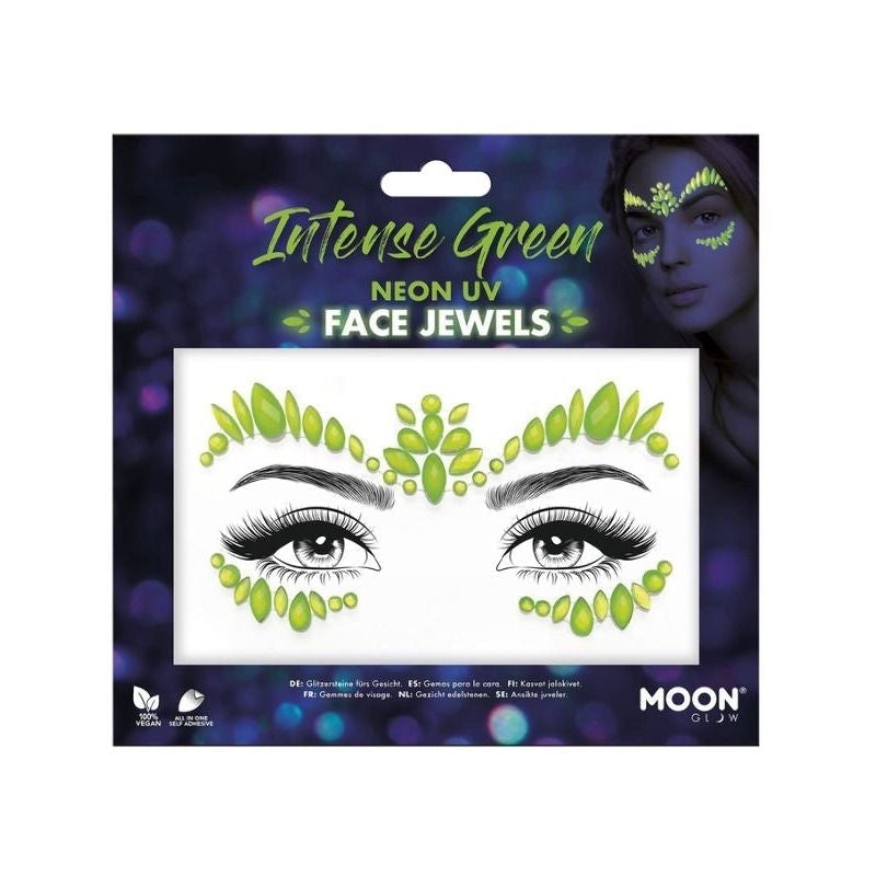 Moon Glow Face Jewels Intense Green_1 sm-M47035