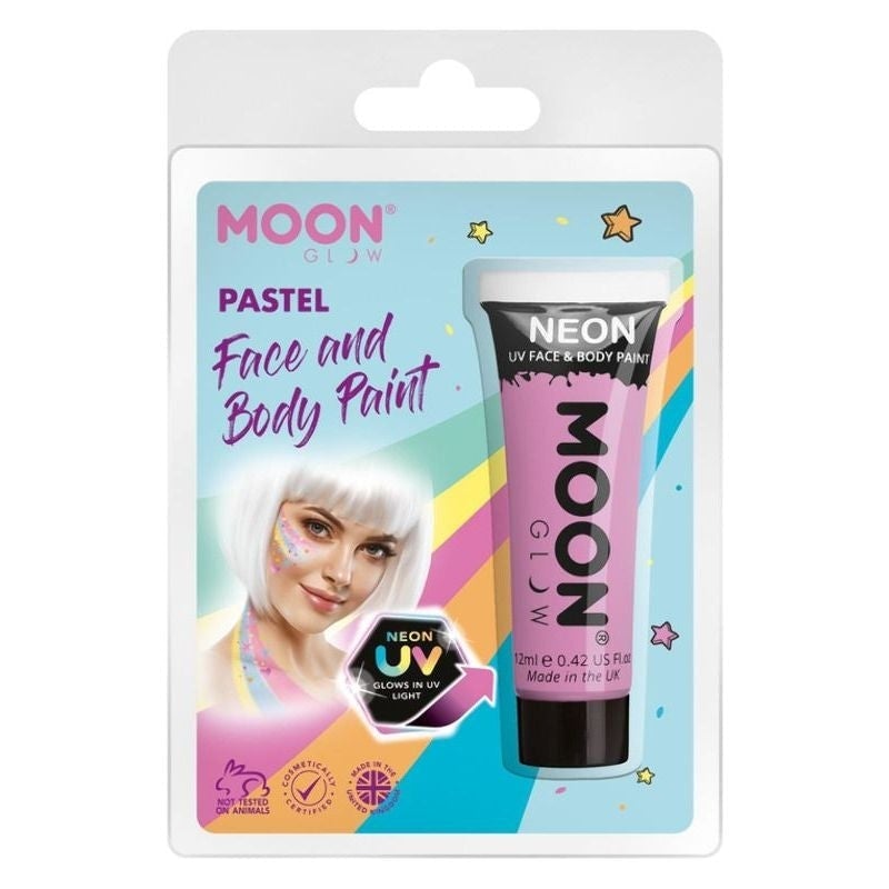 Moon Glow Pastel Neon UV Face Paint Clamshell, 12ml_5 sm-M33656