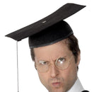 Mortar Felt Board Hat Adult Black_1 sm-7748