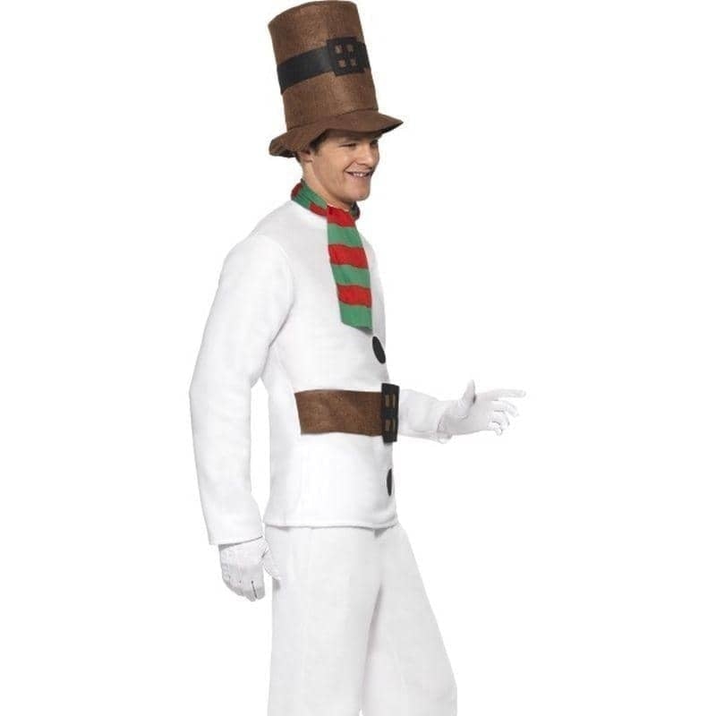 Mr Snowman Costume Adult White Brown_2 sm-28003XL