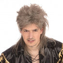 Mullet Wig Deluxe Brown Blonde 1980s Hair