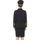 Navy Officer Costume Adult Black_2 sm-38819L
