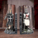 The Duel Bookends Historical Crusader Ornament Figurines 19cm 7
