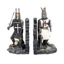 The Duel Bookends Historical Crusader Ornament Figurines 19cm