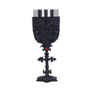 Vampires Goblet Gothic Horror Bat Wine Glass 18.8cm