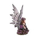 Heather 15cm Dark Fairy and Raven Figurine 6