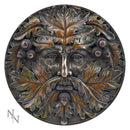 Bronzed Autumn Equinox Tree Spirit Wall Plaque 14.5cm
