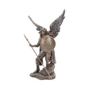 Bronzed Archangel Raphael Religious Warrior 35cm 2