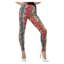Neon Leopard Print Leggings Adult Multi_2 