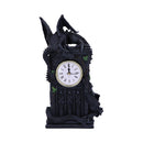 Duelling Dragons Clock Dragon Ivy Mantel 26cm 2