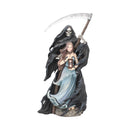 Summon The Reaper Gothic Figurine By Anne Stokes Woman and Ornament 30cm