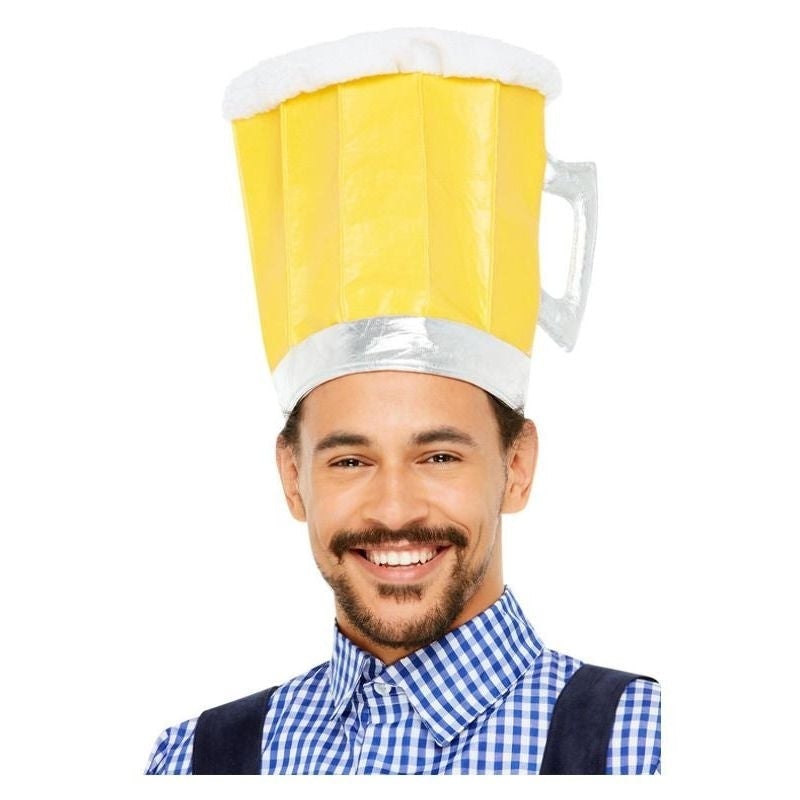 Oktoberfest Beer Hat Yellow_1 sm-52506