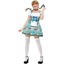 Oktoberfest Beer Maiden Costume Adult Blue_1 sm-47788L