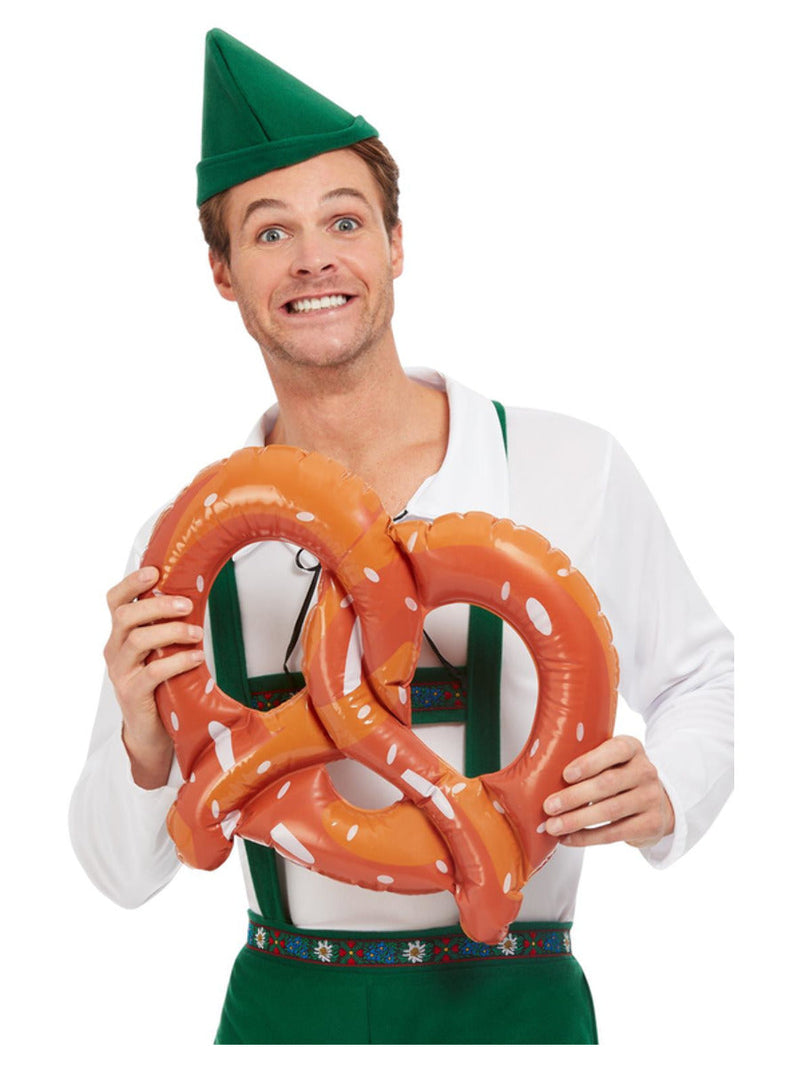 Oktoberfest Inflatable Pretzel Brown Accessory 40cm