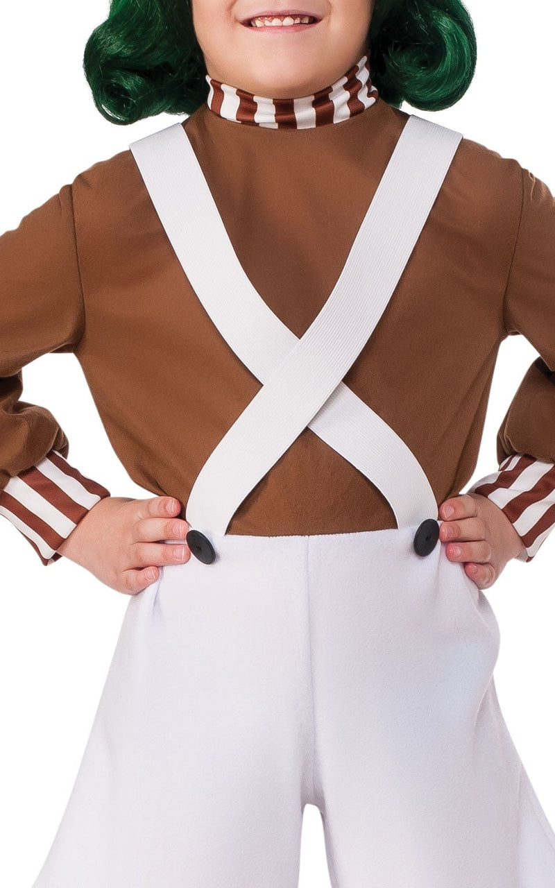 Oompa Loompa Child Charlie And The Chocolate Factory Costume 2 rub-620934M MAD Fancy Dress