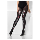 Opaque Day Of The Dead Tights Adult Black_2 