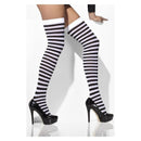 Opaque Hold Ups Adult Black White_2 