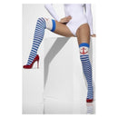 Opaque Hold Ups Adult Blue White_2 