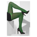 Opaque Tights Adult Green Black_2 