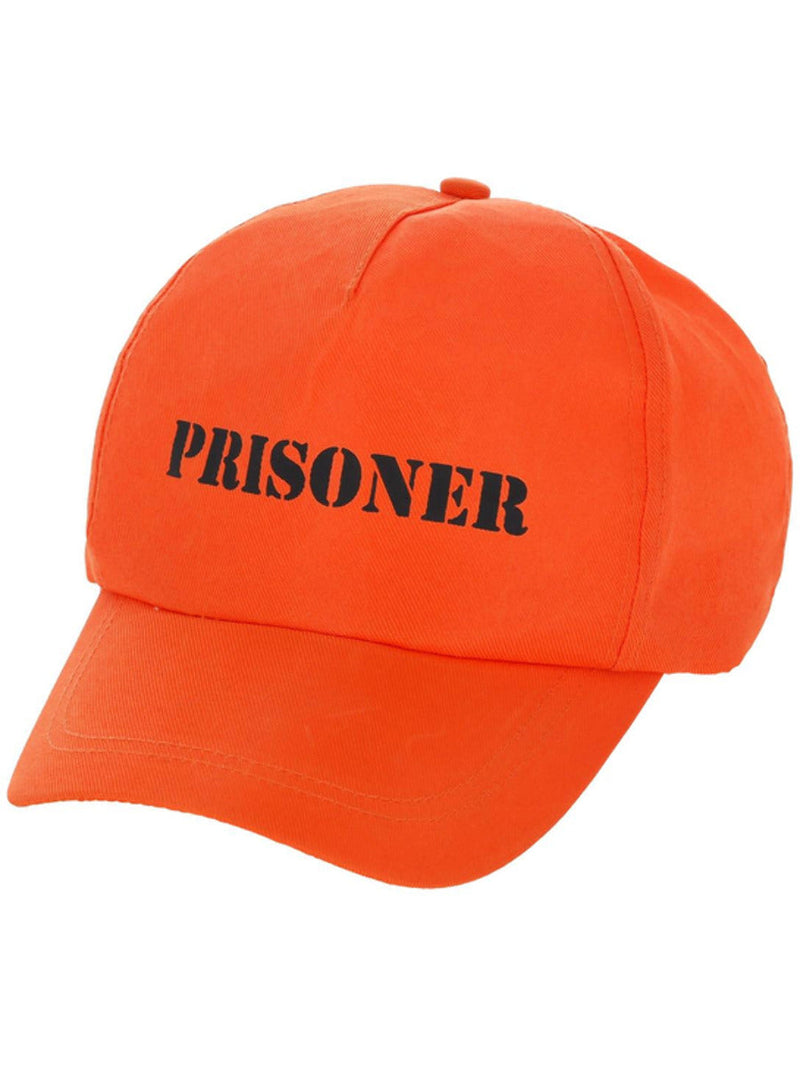 Orange Prisoner Cap Adult Convict Hat