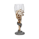 Claw Skeleton Hand Wine Glass Goblet 21cm 6