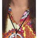 Peace Sign Medallion Adult Gold_1 sm-99363