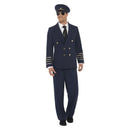 Pilot Costume Adult Navy Blue_3 