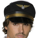 Pilots Cap Adult Black_1 sm-31179
