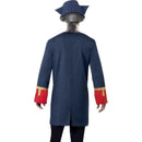 Pirate Commander Costume Adult Blue Gold_2 sm-24168M