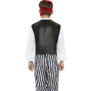 Pirate Costume Kids Black White Red_2 sm-25761M