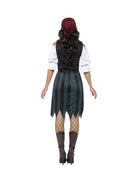 Pirate Deckhand Costume Adult Blue Female Jack Sparrow 4