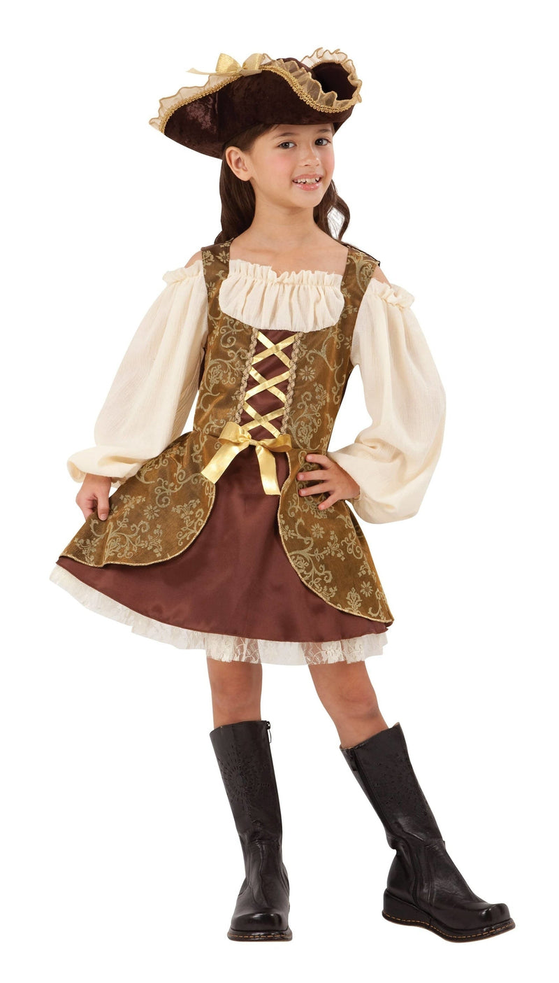 Golden Pirate Dress Childrens Costume_1 CC413