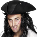 Pirate Tricorn Hat Adult Black_1 sm-25110