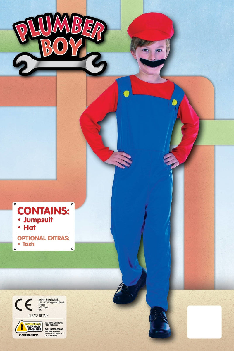 Plumber Boy Childrens Costume_1 CC291