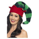 Plush Elf Hat Adult Green_2 