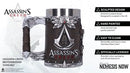 Assassins Creed Brown Hidden Blade Game Tankard the Brotherhood 15.5cm 11