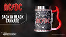 ACDC Back in Black Tankard Mug 16cm Officially Licensed 9