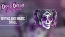 Drop Dead Gorgeous Myths and Magic Voodoo Doll Skull 20.5cm 10