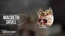 Macbeth Skull 15cm with Bleeding Crown Decoration 9