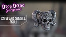 Drop Dead Gorgeous Solve and Coagula Baphomet Doll Skull 20.5cm 10