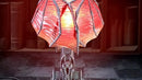 Shadow Wing Bat Lamp UK Plug 32.5cm Table Light 10