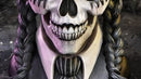 Dark Glare Gothic School Girl Skull 16cm Resin Statue 10