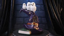 The Witching Perch Owl Witch LED Hat Sculpture 18.5cm 9