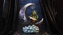 Moonbound Scholar LED Dragon Figurine 21cm 9