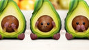 Three Wise Avocados 8.5cm Resin Statues 10