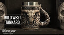 Wild West Tankard 17cm Drinking Mug 9