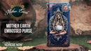 Mother Earth Embossed Purse 18.5cm 9